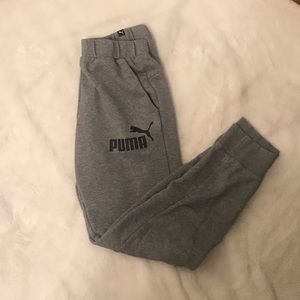Grey Puma Sweatpants